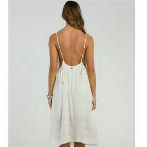 Billabong sea goddess gauze boho dress xs - Picture 2 of 7